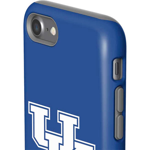 University of Kentucky UK on Blue iPhone SE (2nd & 3rd Gen) Pro Case