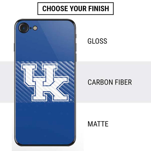 University of Kentucky UK on Blue iPhone SE (2nd & 3rd Gen) Skin