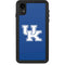 University of Kentucky UK on Blue iPhone XR Waterproof Case