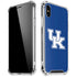 University of Kentucky UK on Blue iPhone XS Max Clear Case