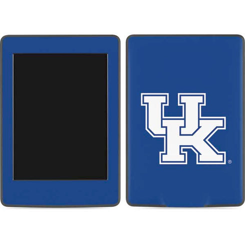 University of Kentucky UK on Blue Amazon Kindle Skin