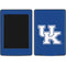 University of Kentucky UK on Blue Amazon Kindle Skin