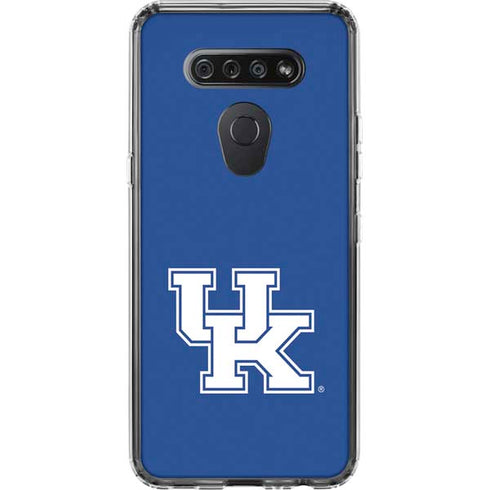 University of Kentucky UK on Blue LG K51/Q51 Clear Case
