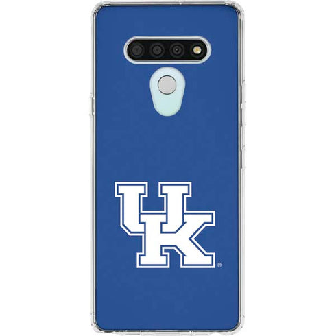 University of Kentucky UK on Blue LG Stylo 6 Clear Case