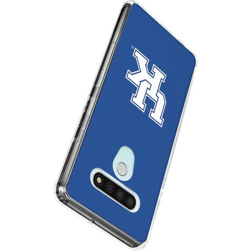 University of Kentucky UK on Blue LG Stylo 6 Clear Case