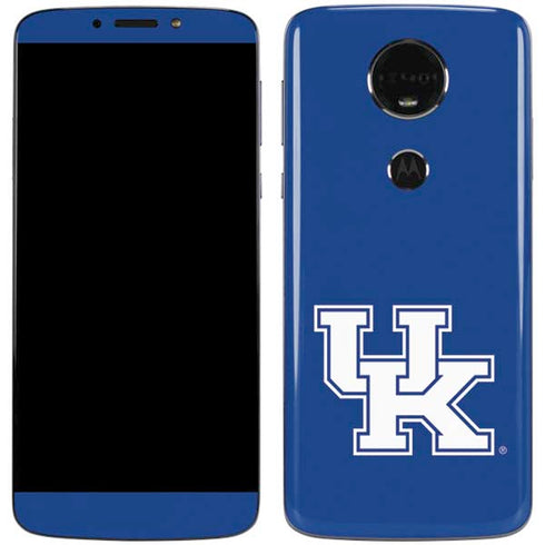 University of Kentucky UK on Blue Moto E5 Plus Skin