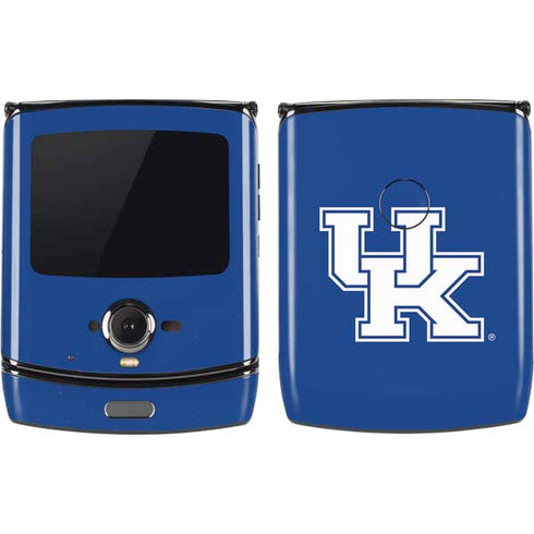 University of Kentucky UK on Blue Motorola RAZR Skin