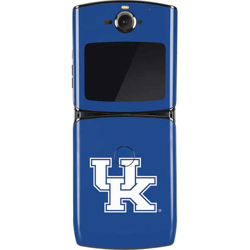 University of Kentucky UK on Blue Motorola RAZR Skin