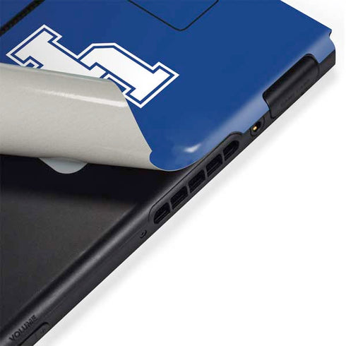 University of Kentucky UK on Blue Nintendo Switch Bundle Skin