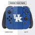 University of Kentucky UK on Blue Nintendo Switch Bundle Skin