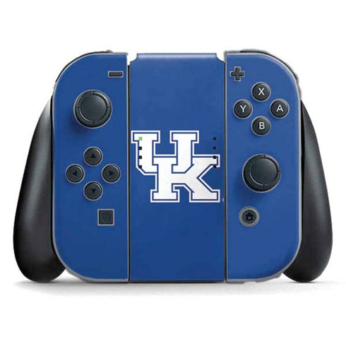 University of Kentucky UK on Blue Nintendo Switch (2017-2021) Joy-Con Controller Skin