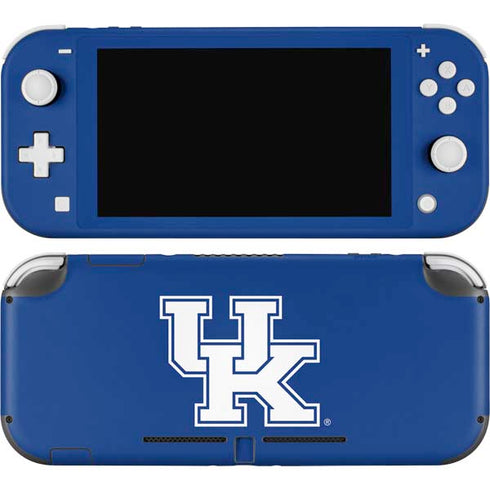 University of Kentucky UK on Blue Nintendo Switch Lite Skin