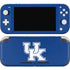 University of Kentucky UK on Blue Nintendo Switch Lite Skin