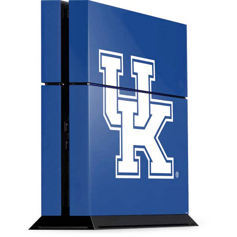 University of Kentucky UK on Blue PS4 Console Skin