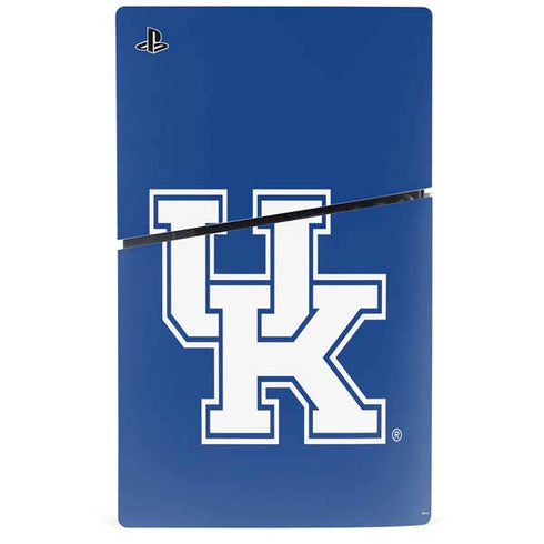 University of Kentucky UK on Blue PS5 Slim Digital Edition Console Skin