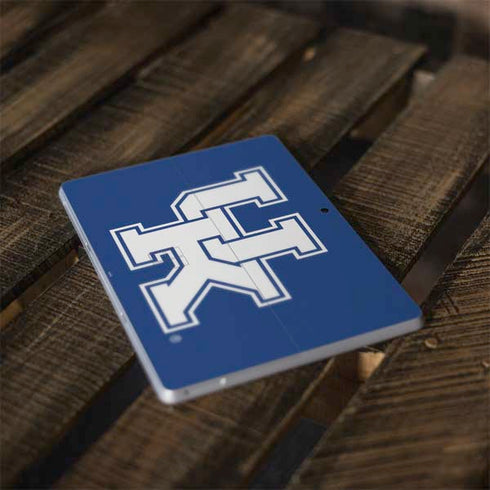 University of Kentucky UK on Blue Surface Go Skin