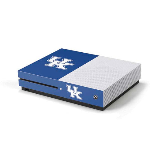 University of Kentucky UK on Blue Xbox One S Console Skin