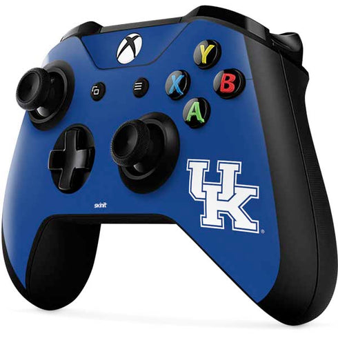 University of Kentucky UK on Blue Xbox One X Controller Skin