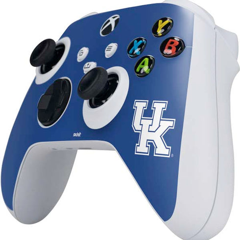 University of Kentucky UK on Blue Xbox Series S Controller Skin