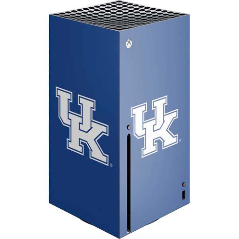 University of Kentucky UK on Blue Xbox Series X Console Skin
