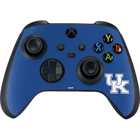 University of Kentucky UK on Blue Xbox Series X Controller Skin