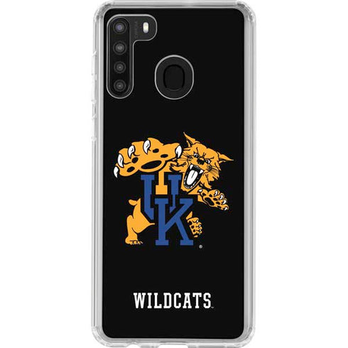 University of Kentucky UK Wilcats Mascot Galaxy A21 Clear Case