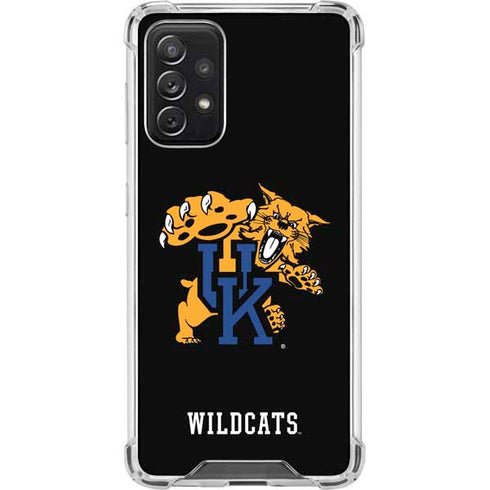 University of Kentucky UK Wilcats Mascot Galaxy A72 5G Clear Case