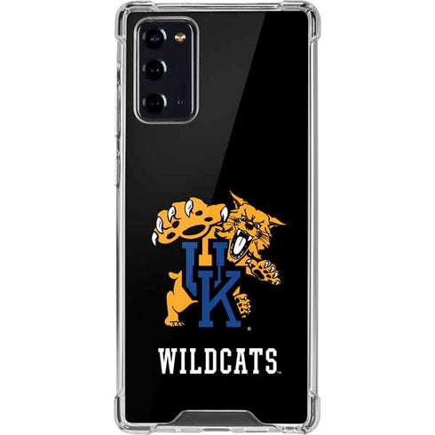 University of Kentucky UK Wilcats Mascot Galaxy Note20 5G Clear Case