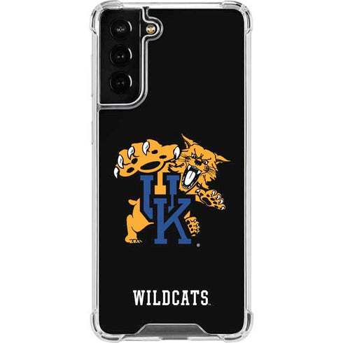 University of Kentucky UK Wilcats Mascot Galaxy S21 FE Clear Case