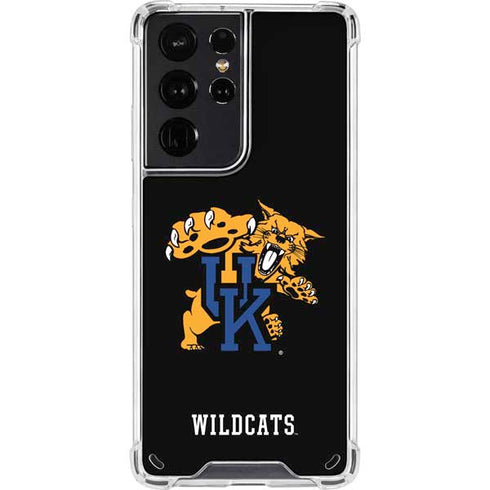 University of Kentucky UK Wilcats Mascot Galaxy S21 Ultra 5G Clear Case