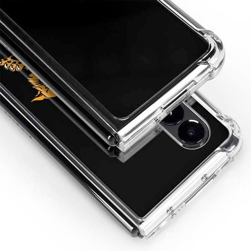 University of Kentucky UK Wilcats Mascot Galaxy Z Fold4 5G Clear Case