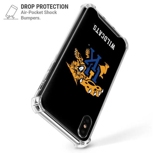 University of Kentucky UK Wilcats Mascot iPhone XS Max Clear Case