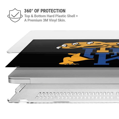 University of Kentucky UK Wilcats Mascot MacBook Air 15in (2023-2025) Case plus Skin