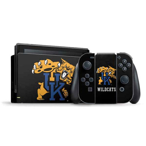 University of Kentucky UK Wilcats Mascot Nintendo Switch Bundle Skin