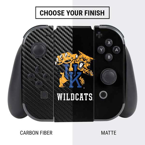 University of Kentucky UK Wilcats Mascot Nintendo Switch Bundle Skin