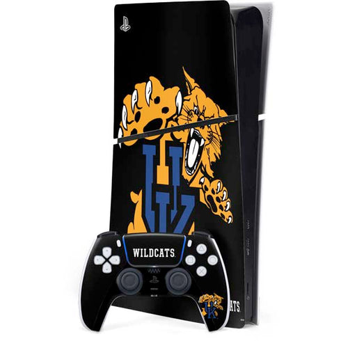 University of Kentucky UK Wilcats Mascot PS5 Slim Digital Edition Bundle Skin