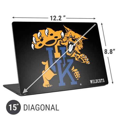 University of Kentucky UK Wilcats Mascot Universal Laptop 15in (12.2 x 8.8in) Skin