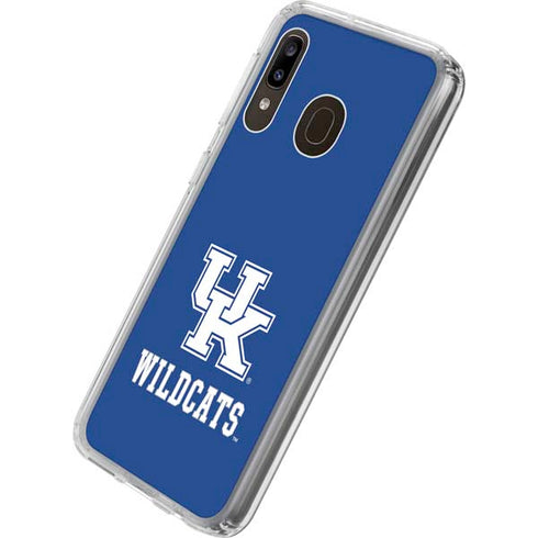 University of Kentucky UK Wildcats Galaxy A20 Clear Case