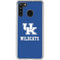 University of Kentucky UK Wildcats Galaxy A21 Clear Case