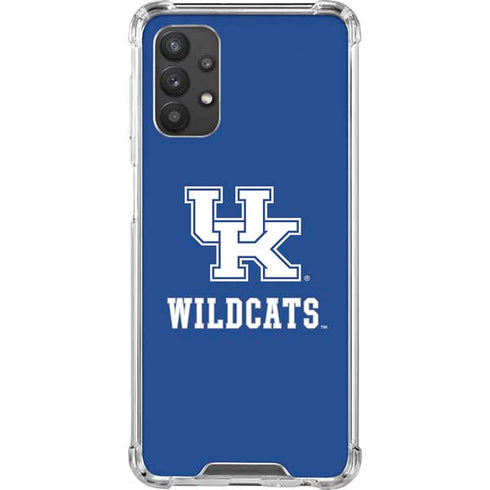 University of Kentucky UK Wildcats Galaxy A32 5G Clear Case
