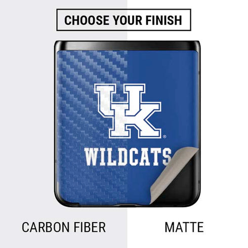 University of Kentucky UK Wildcats Galaxy Z Flip Skin