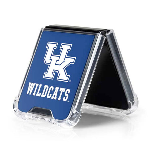 University of Kentucky UK Wildcats Galaxy Z Flip5 5G Clear Case