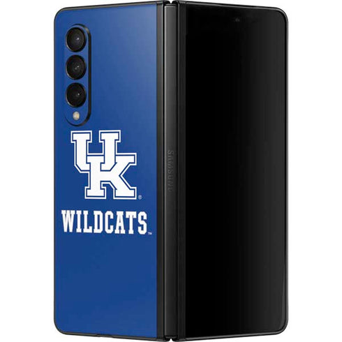 University of Kentucky UK Wildcats Galaxy Z Fold3 5G Skin