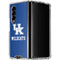 University of Kentucky UK Wildcats Galaxy Z Fold4 5G Clear Case