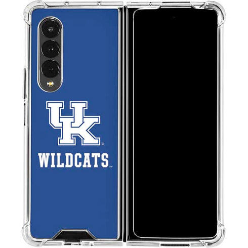 University of Kentucky UK Wildcats Galaxy Z Fold4 5G Clear Case