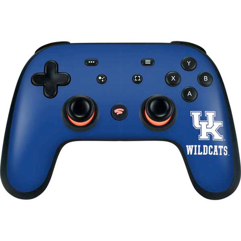 University of Kentucky UK Wildcats Google Stadia Controller Skin