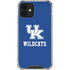 University of Kentucky UK Wildcats iPhone 12 Clear Case