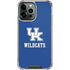 University of Kentucky UK Wildcats iPhone 15 Pro Max Clear Case