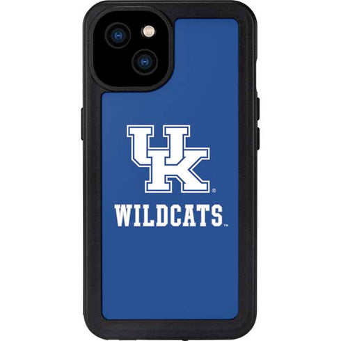 University of Kentucky UK Wildcats iPhone 15 Plus Waterproof Case
