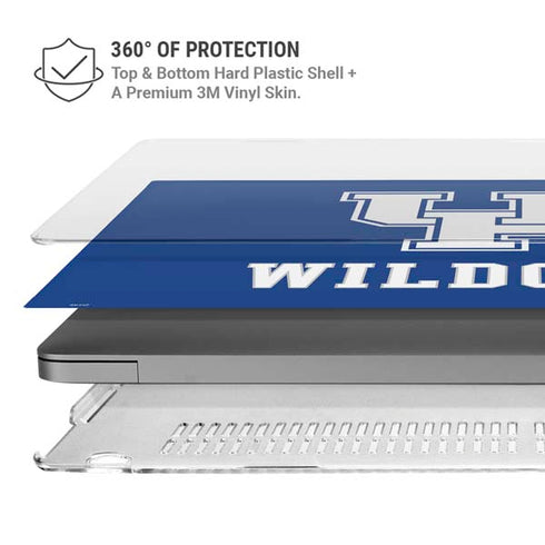 University of Kentucky UK Wildcats MacBook Pro 16in (2021-25) Case plus Skin